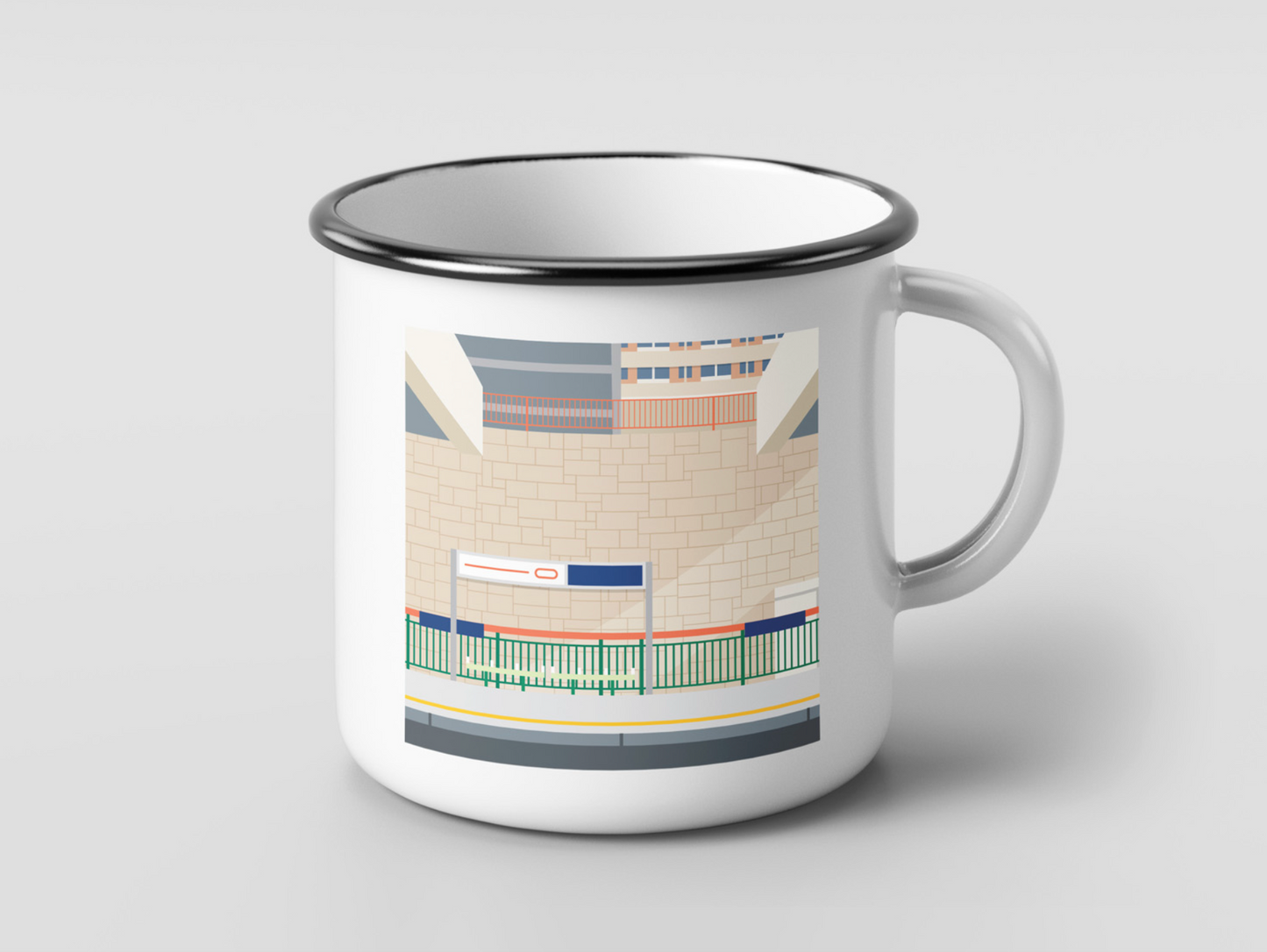 【優先預購】山景邨搪瓷杯 Enamel Mug(Shan King Estate)