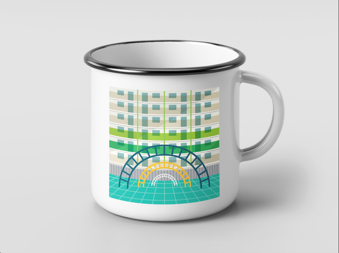 【優先預購】南山邨搪瓷杯 Enamel Mug(Nam Shan Estate)