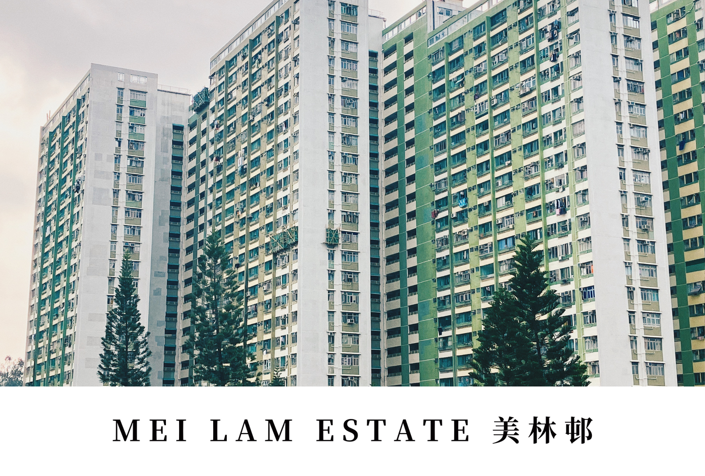 美林邨明信片套裝 Mei Lam Estate, Hong Kong Postcards